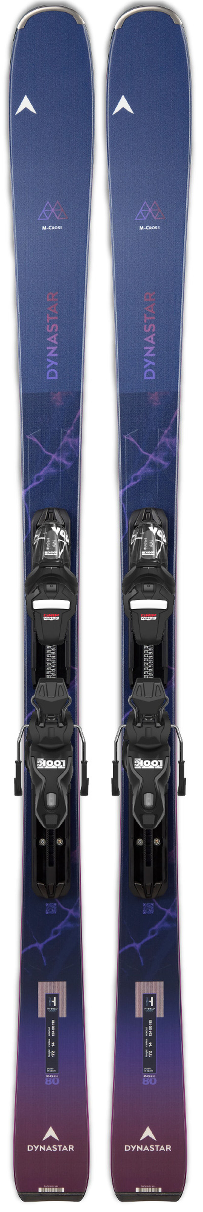 Dynastar | Lange Unisex all mountain skis M-Cross 80 Xpress multicolor