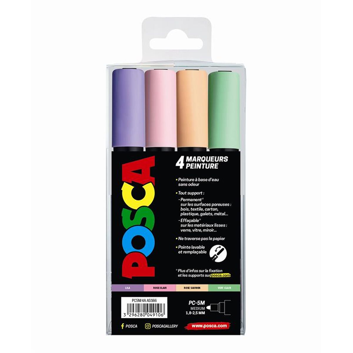 Dynastar | Lange Set POSCA Marker