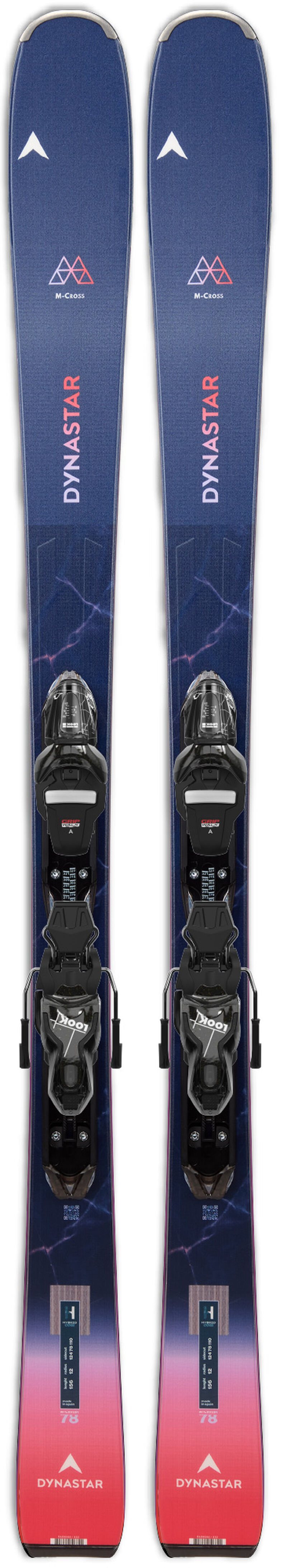 Dynastar | Lange Women's all mountain skis E-Cross 78 Xpress multicolor