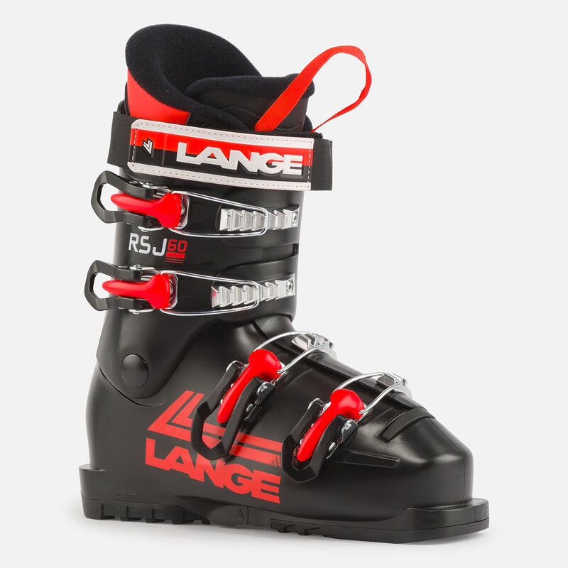 Junior racing ski boots  RSJ60 Black/Red