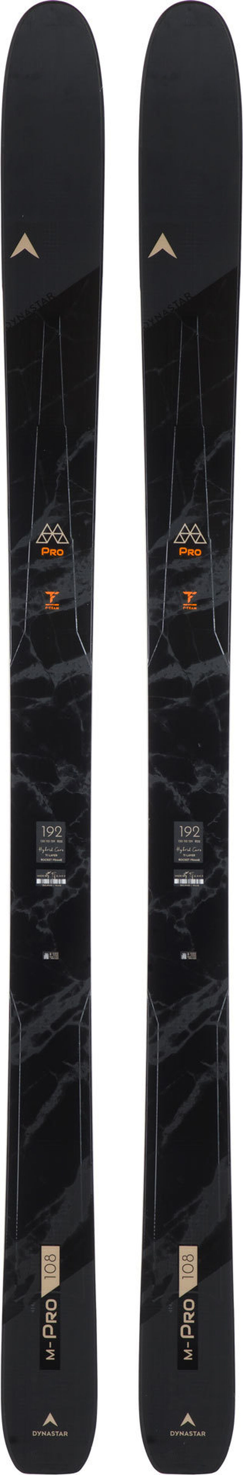 Dynastar | Lange Unisex Freeride skis M-Pro 108 F-Team 182 Open black