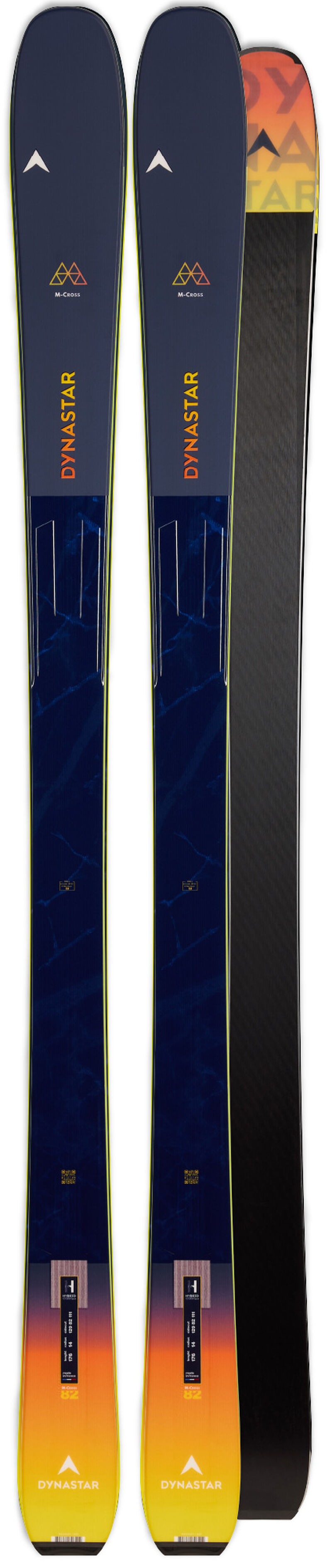 Dynastar | Lange Skis all mountain unisexe M-Cross 82 Open multicolor