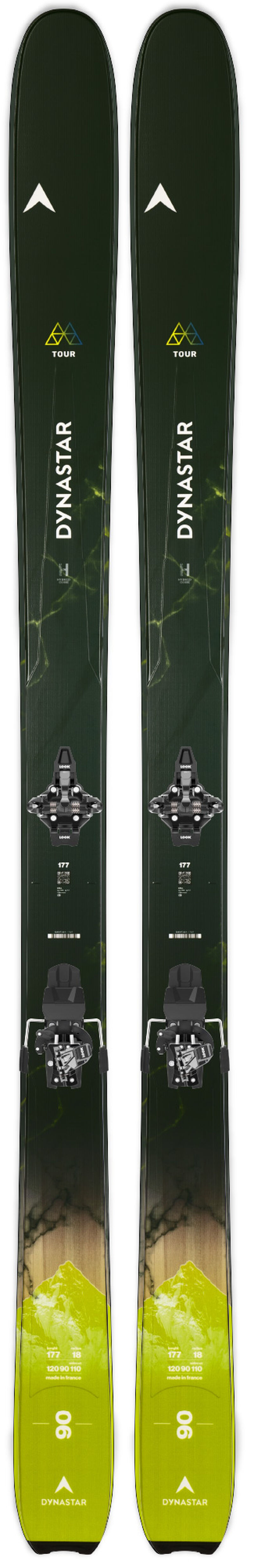 Dynastar | Lange Unisex's M-TOUR 90 OPEN Skis multicolor