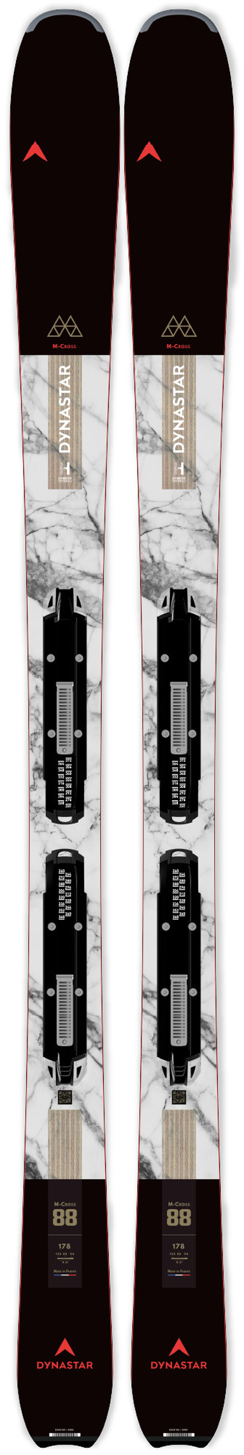 Dynastar | Lange Skis all mountain unisexe M-Cross 88 Konect multicolor
