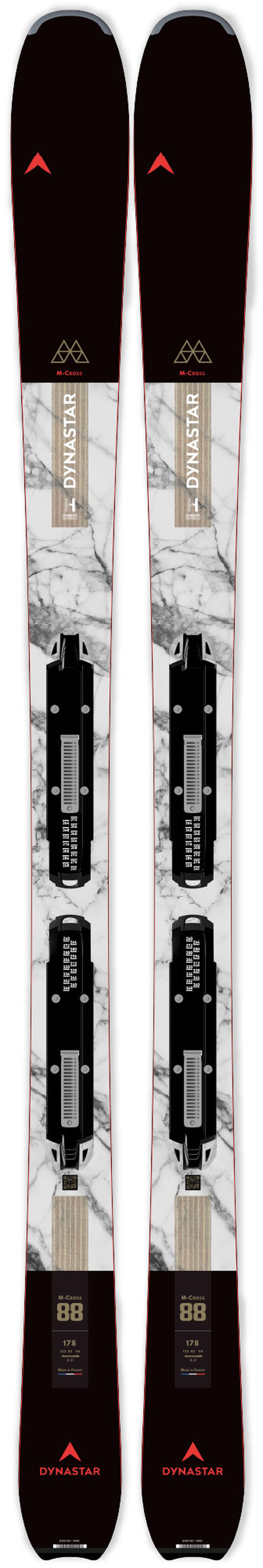 Men's all mountain skis M-Cross 88 Konect