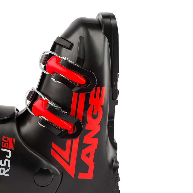Junior racing ski boots RSJ50 Black/Red