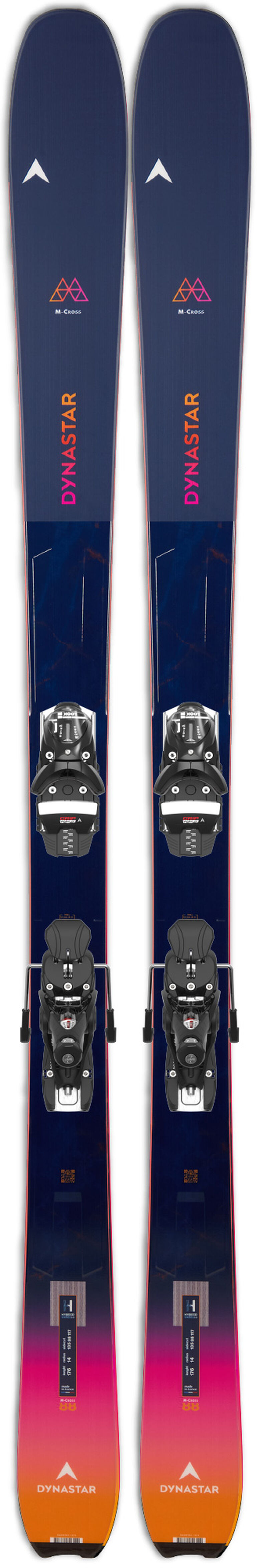 Dynastar | Lange Skis all mountain unisexe M-Cross 88 Open multicolor