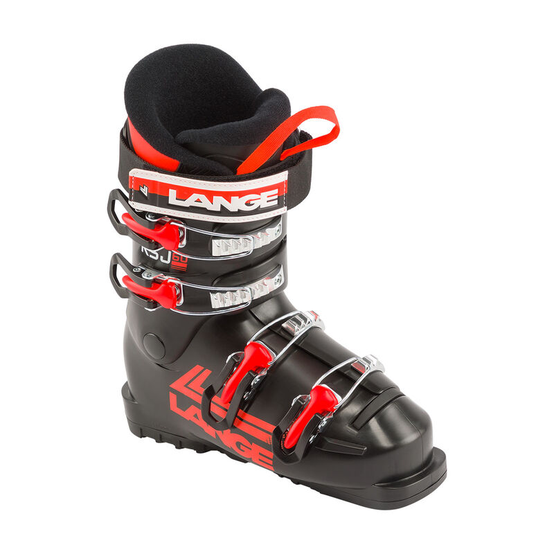 Junior racing ski boots  RSJ60 Black/Red