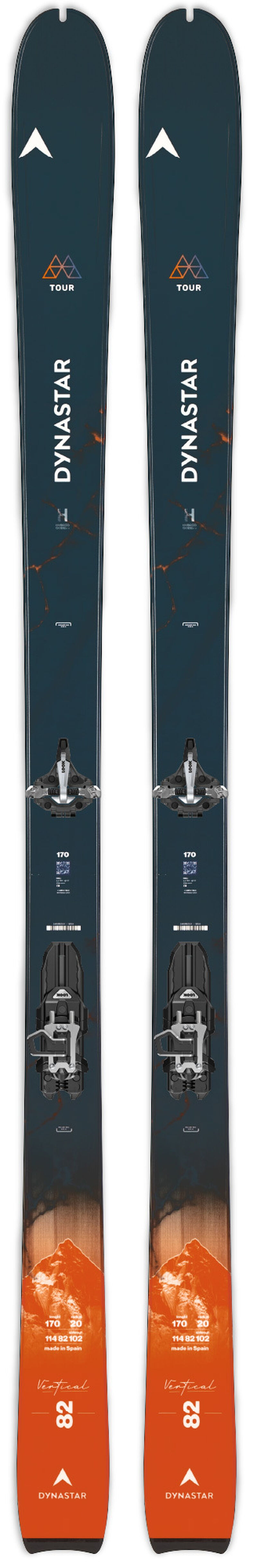 Dynastar | Lange Unisex-Ski M-VERTICAL 82 OPEN Multicolor