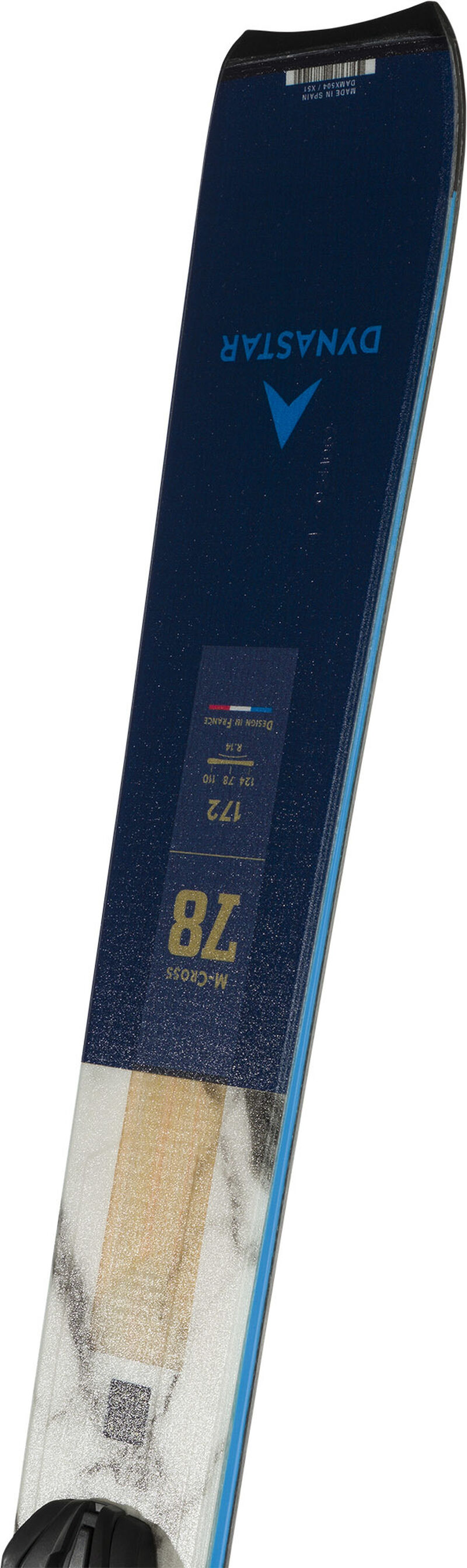 Dynastar | Lange Skis all mountain unisexe M-Cross 78 Xpress multicolor