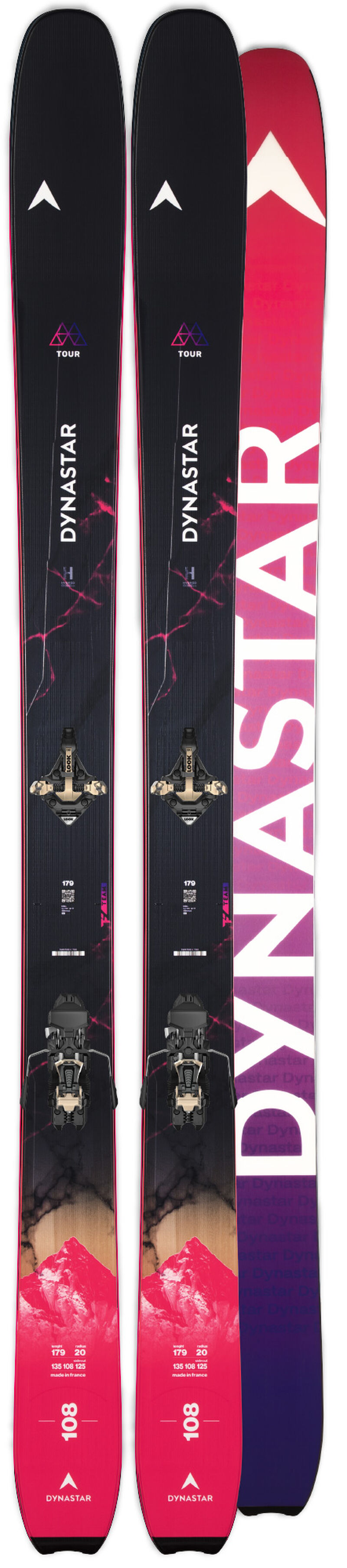 Dynastar | Lange Unisex's skis M-TOUR 108 F-TEAM OPEN multicolor