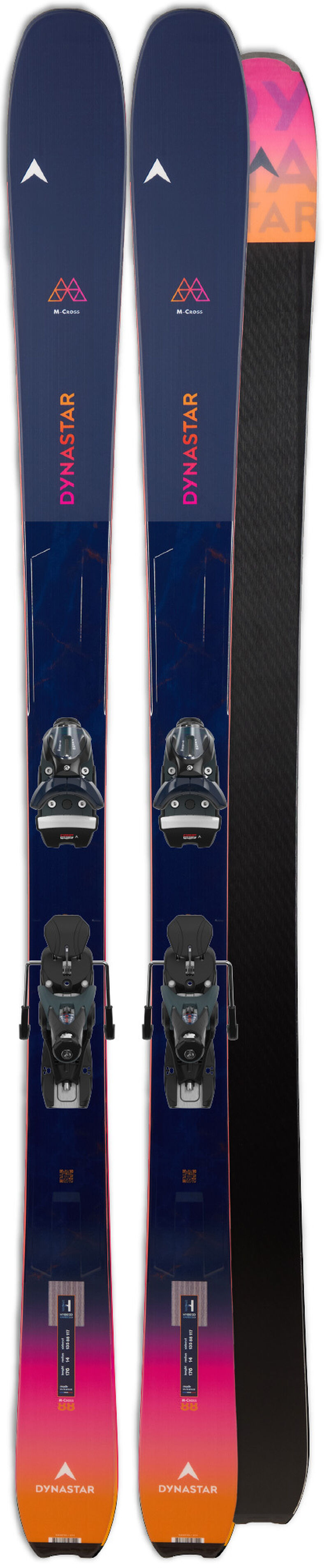 Dynastar | Lange Skis all mountain unisexe M-Cross 88 Open Multicolor