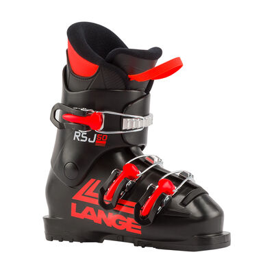 Botas de esquí de competición junior RSJ50 negro/rojo
