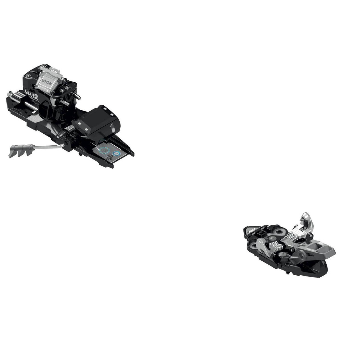 Dynastar | Lange Alpin-Ski-Bindung HM ROTATION 12 D105 BLACK CHROME