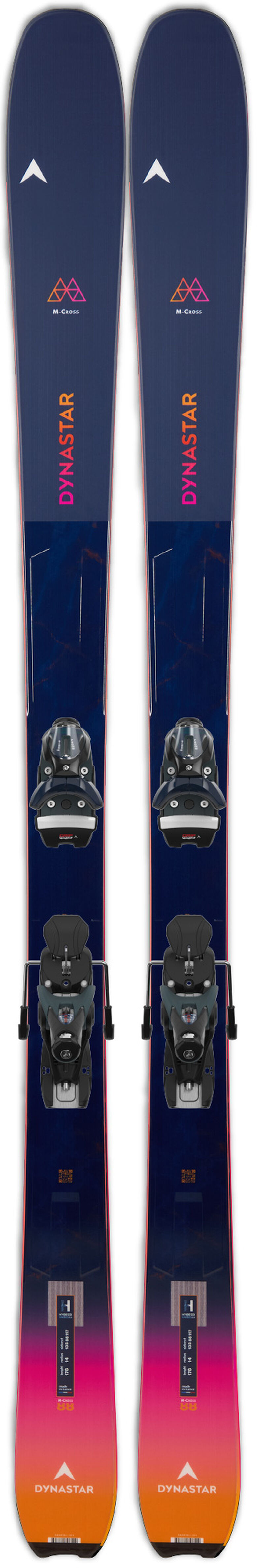 Dynastar | Lange Skis all mountain unisexe M-Cross 88 Open multicolor