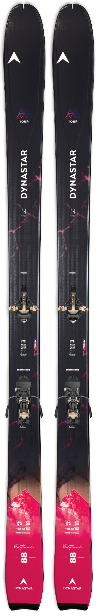 Skis M-VERTICAL 88 OPEN unisexe | Skis de randonnée