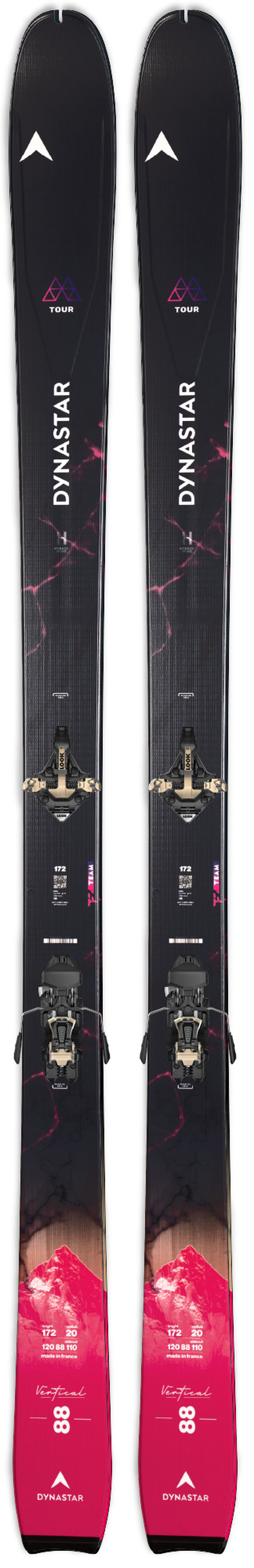 Dynastar | Lange Skis M-VERTICAL 88 OPEN unisexe multicolor