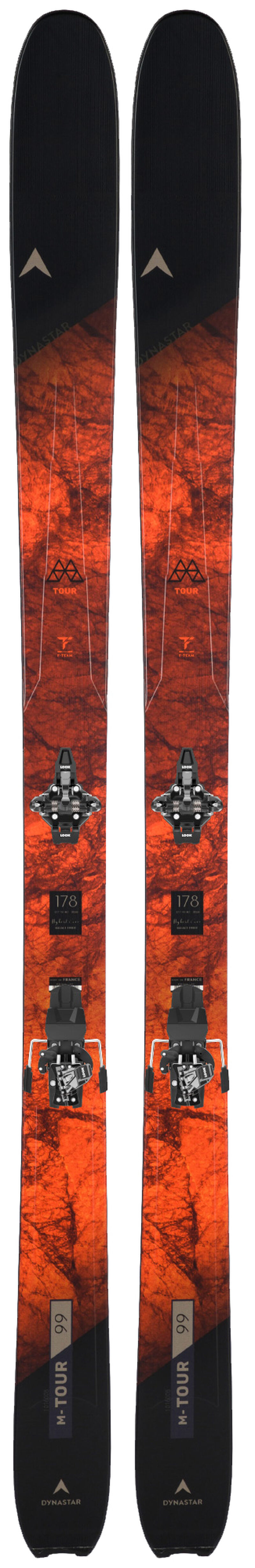 Dynastar | Lange Skis de randonnée unisexe M-Tour 99 F-Team Open orange