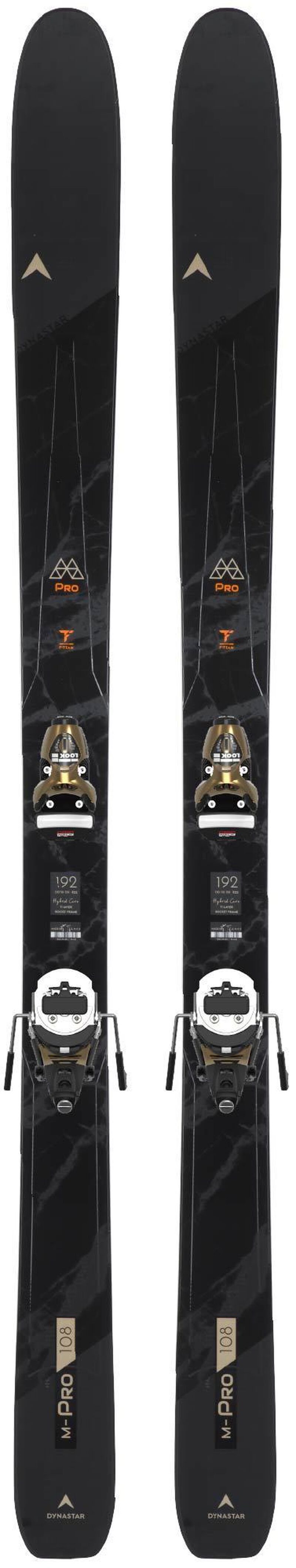 Dynastar | Lange Unisex Freeride skis M-Pro 108 F-Team 192 Open black