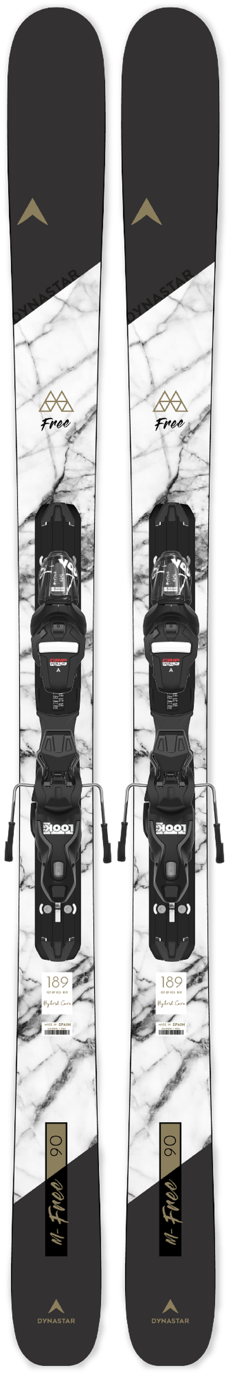 Unisex Freeride skis M-Free 90 Xpress