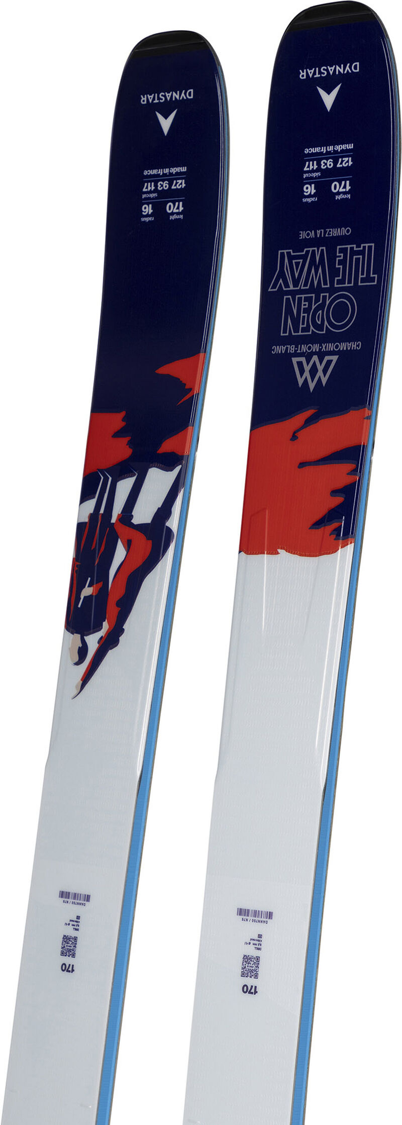 Dynastar | Lange Unisex "OPEN THE WAY CHAMONIX" M-PRO 94 OPEN Skis multicolor