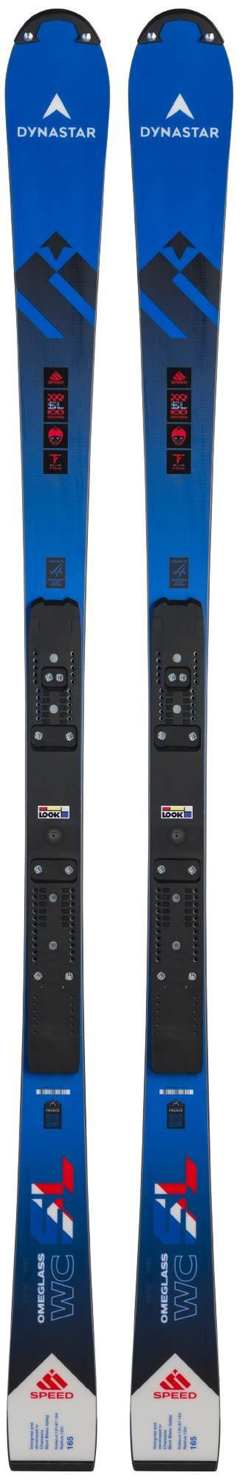 Skis racing unisexe Speed Omeglass WC FIS SL Factory 157 R22