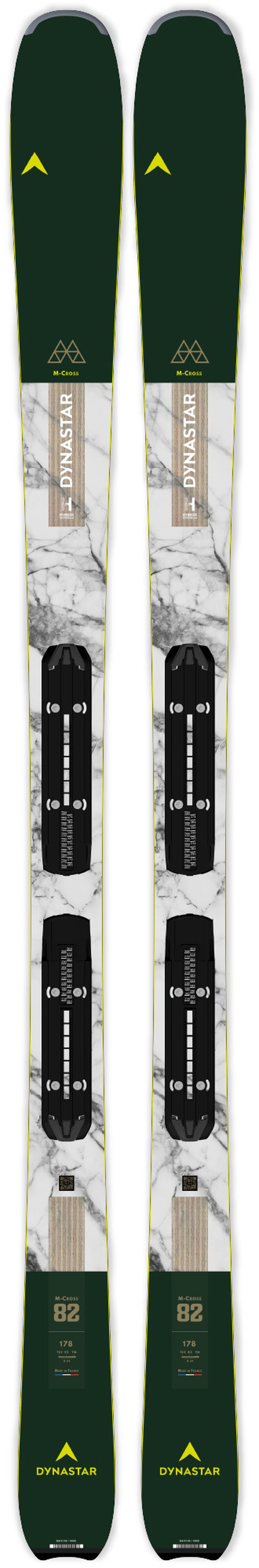 Unisex all mountain skis M-Cross 82 Xpress