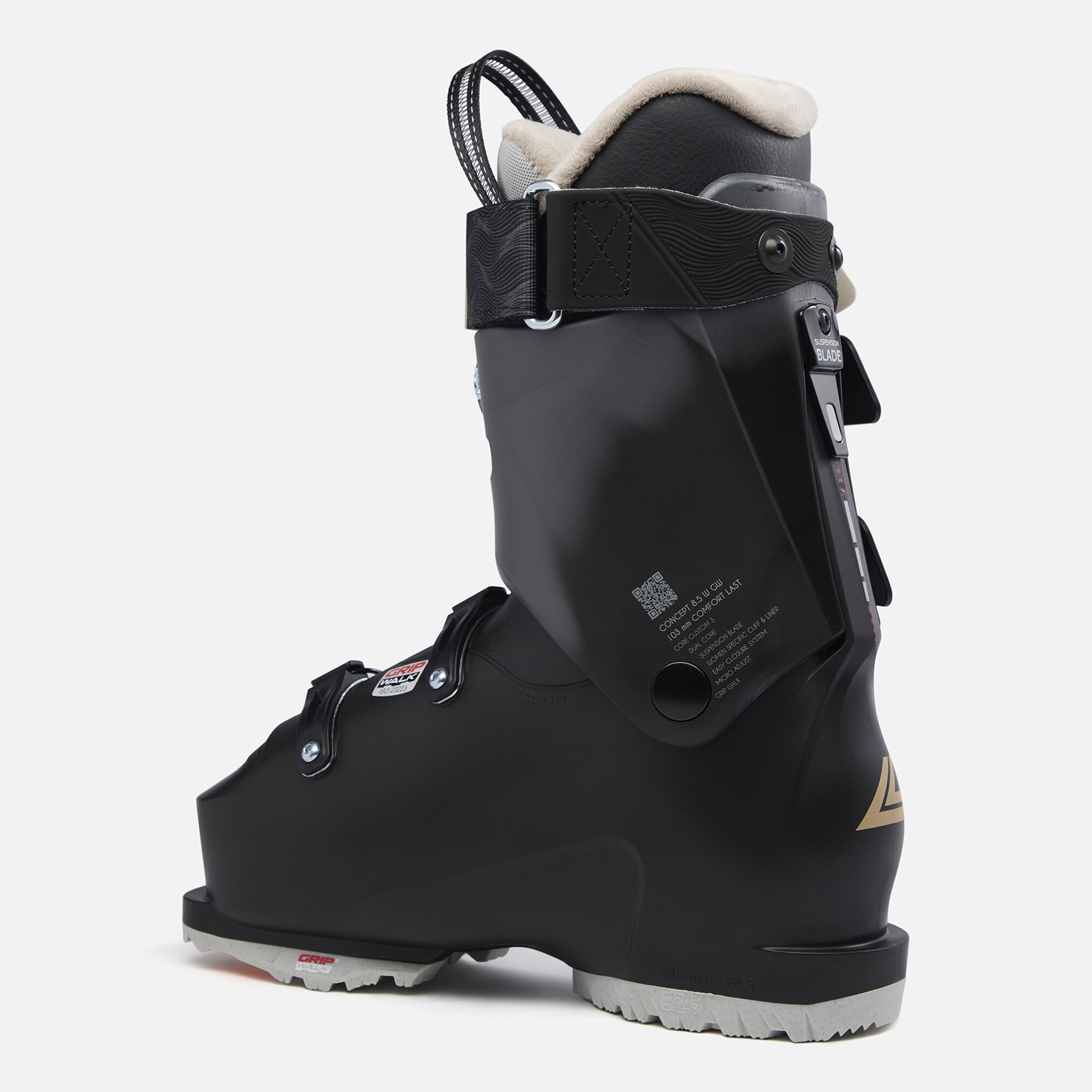 Women's Lange Concept 8.5 Ski Boots | Black | Dynastar-Lange