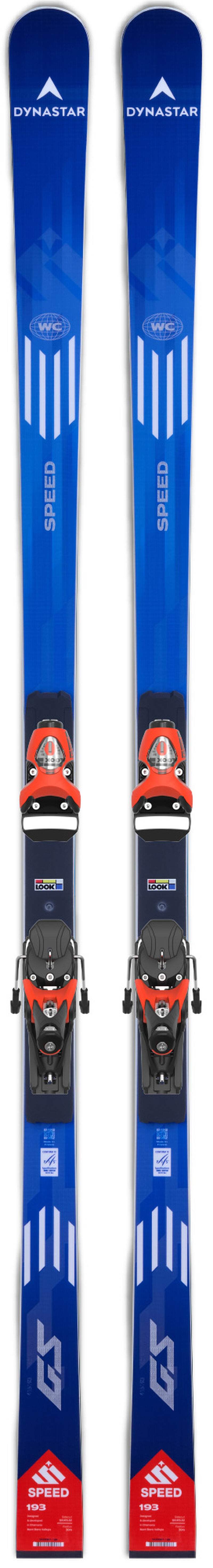 Dynastar | Lange SKI SPEED COURSE WC FIS GS FACTORY 193 R22 blue