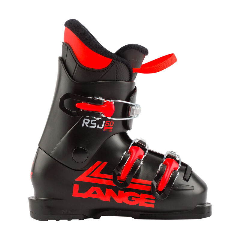 Junior racing ski boots RSJ50 Black/Red