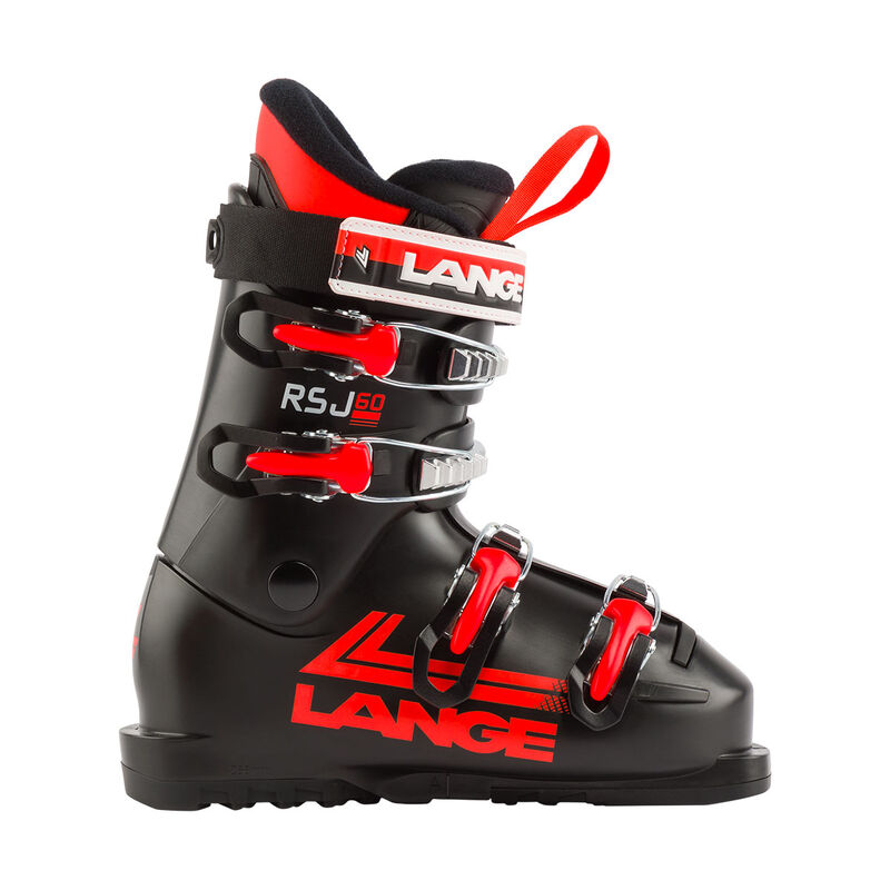 Junior racing ski boots  RSJ60 Black/Red