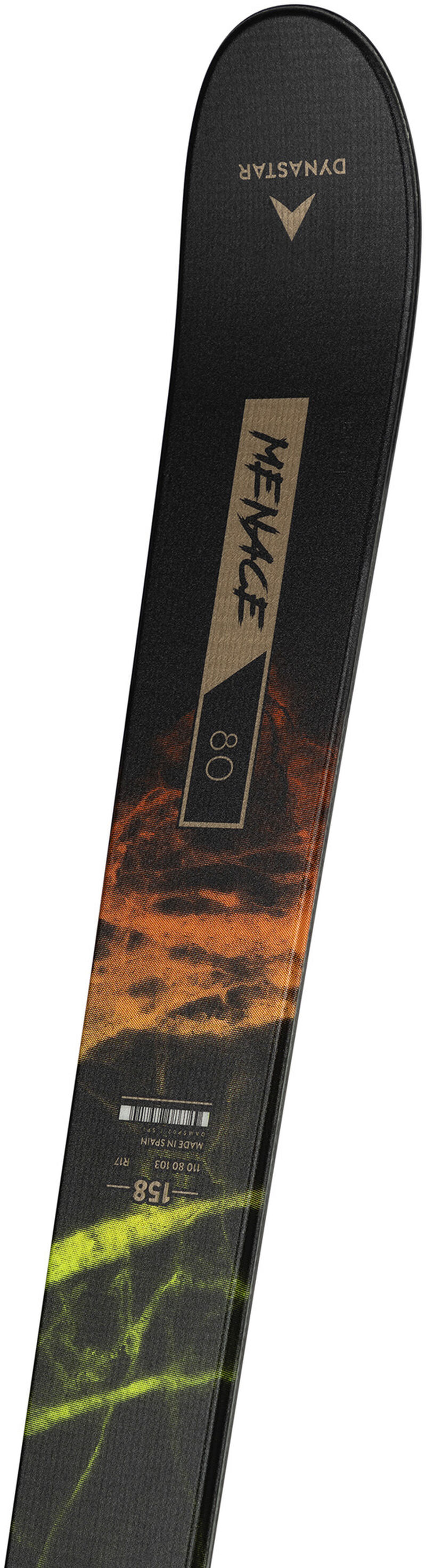 Skis freeride unisexe M-Menace 80 Open