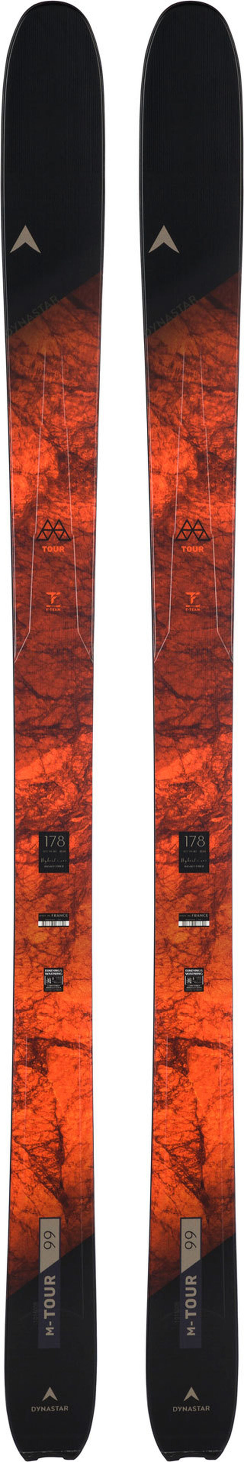 Dynastar | Lange Skis de randonnée unisexe M-Tour 99 F-Team Open orange