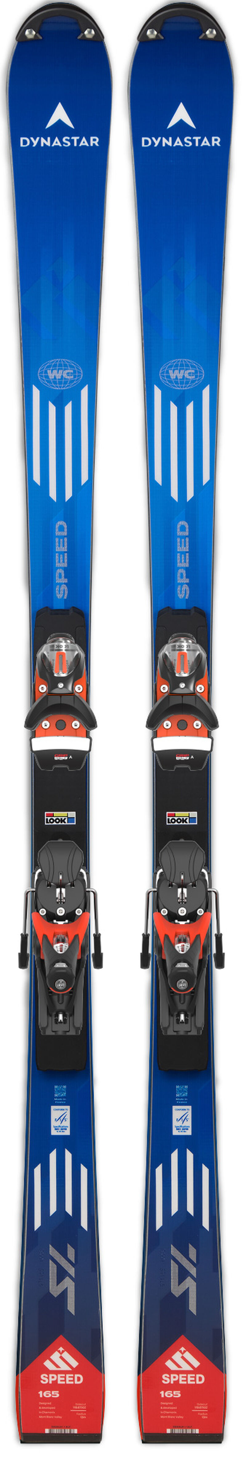 Dynastar | Lange SKI SPEED OMEGLASS WC FIS SL FACTORY 165 R22 blue