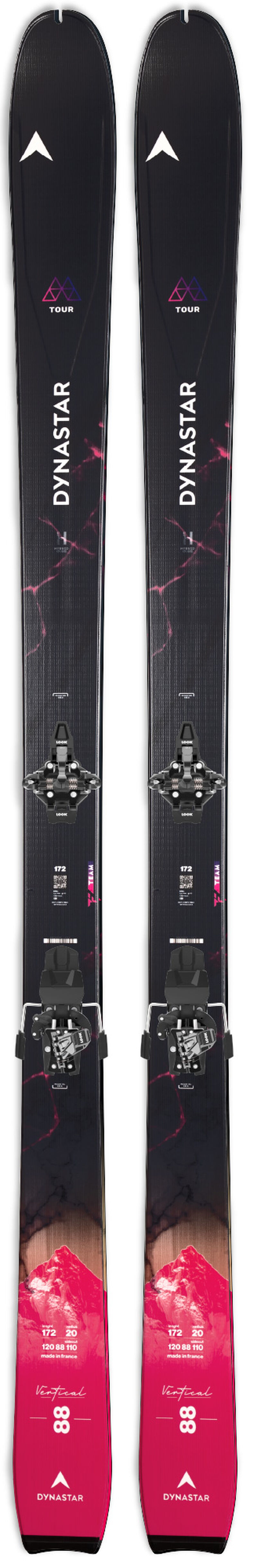 Dynastar | Lange Skis M-VERTICAL 88 OPEN unisexe multicolor