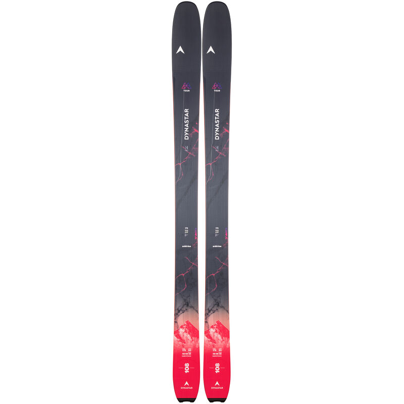 Dynastar | Lange Unisex's skis M-TOUR 108 F-TEAM OPEN multicolor