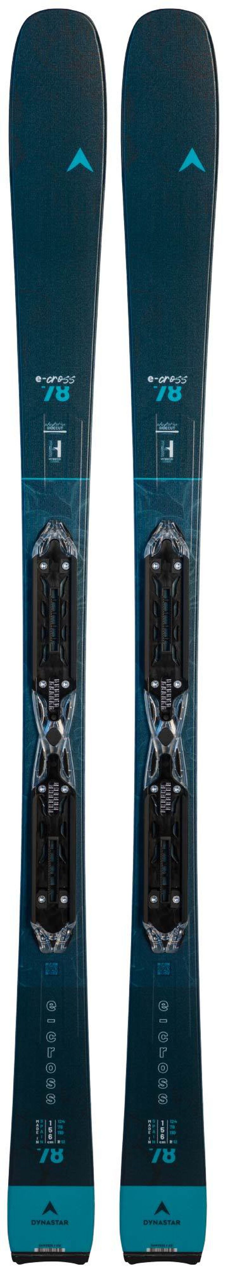 Women's all mountain skis E-Cross 78 Xpress