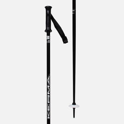 Men's all mountain ski poles Vector Black