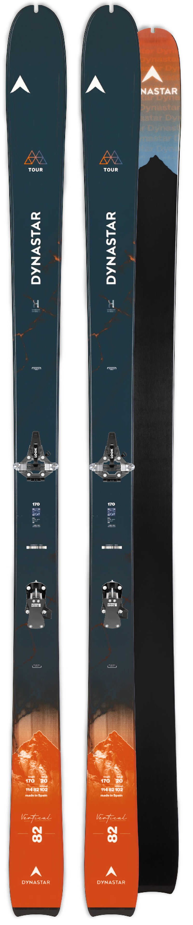 Dynastar | Lange Unisex-Ski M-VERTICAL 82 OPEN Multicolor