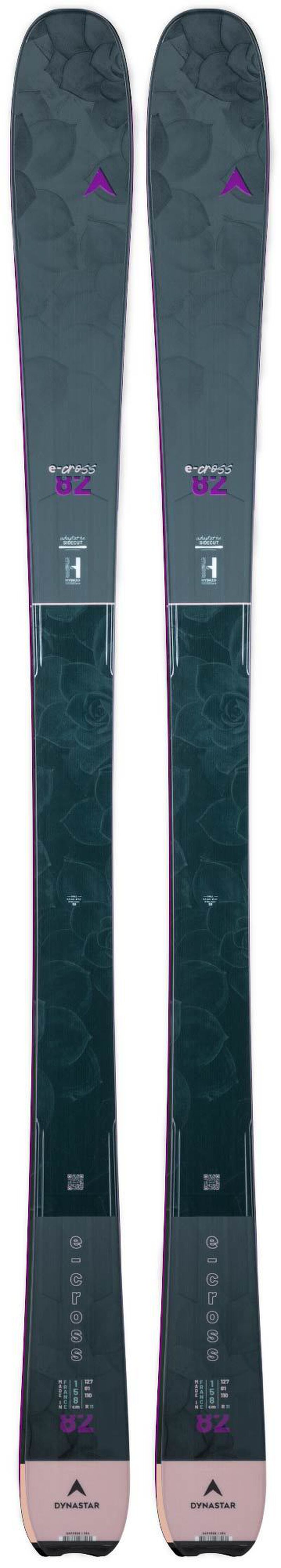 Women's all mountain skis E-Cross 82 Open