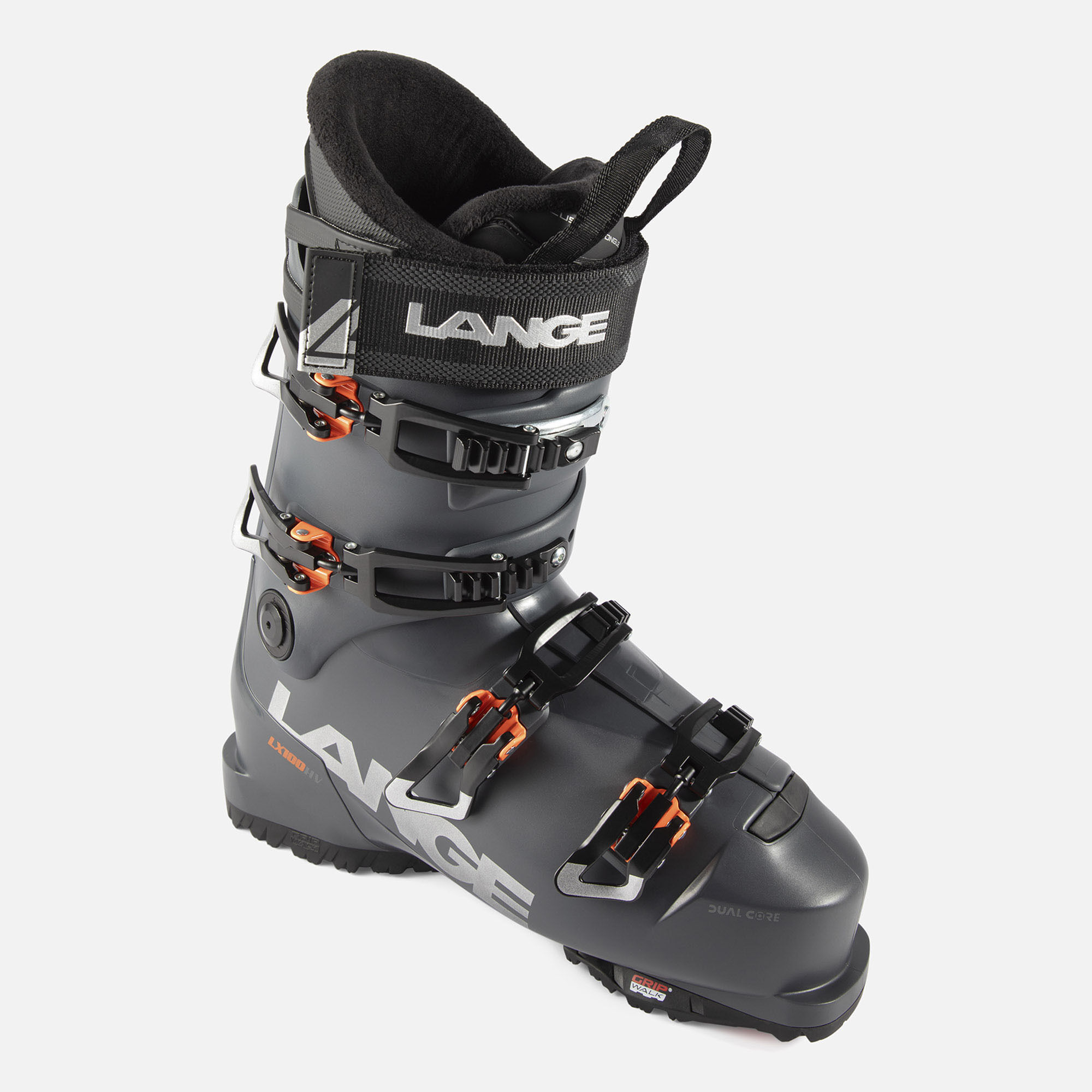 Lange Max5 Ski Boots Size 26.5 US Men's 9.5 Microblade Black