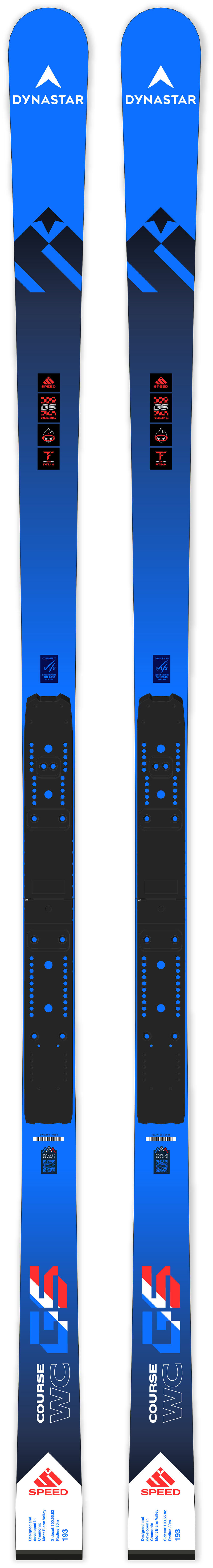 Dynastar | Lange Dynastar Speed Omeglass WC FIS GS Factory 193 R22 Skis blue