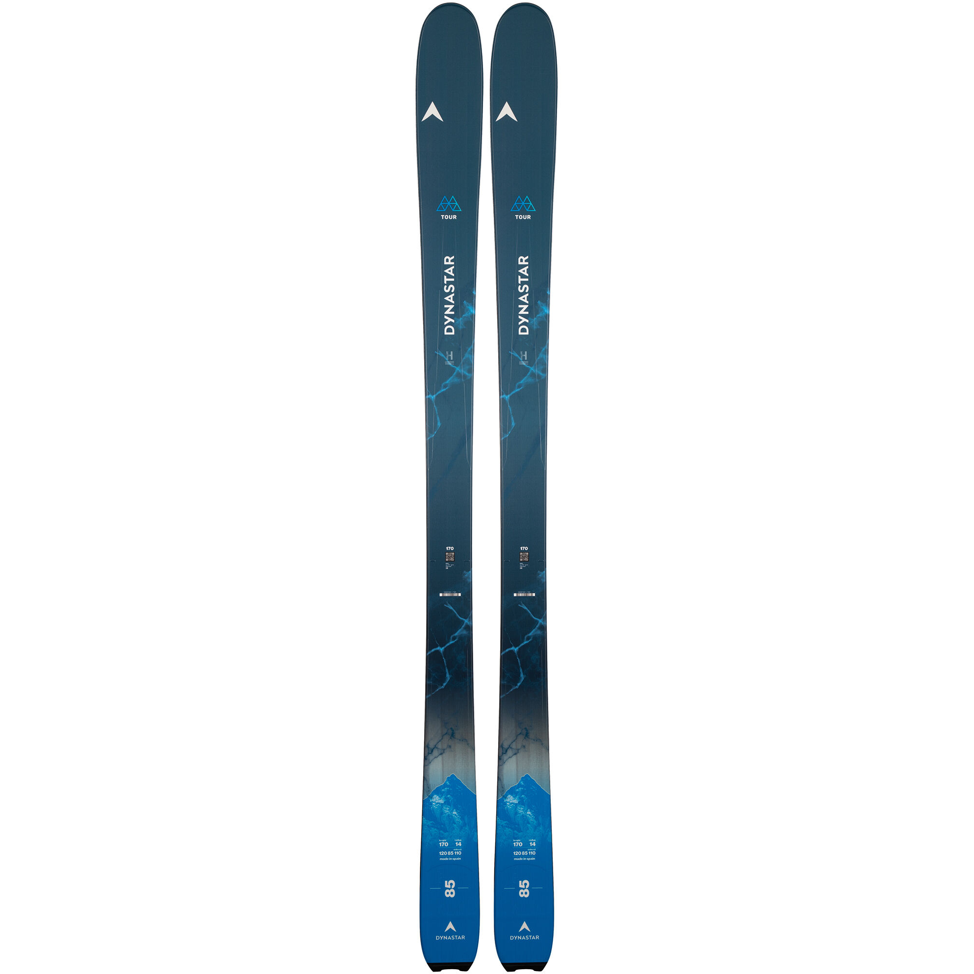 Unisex's M-Tour 85 Open Skis | Blue | Dynastar-Lange