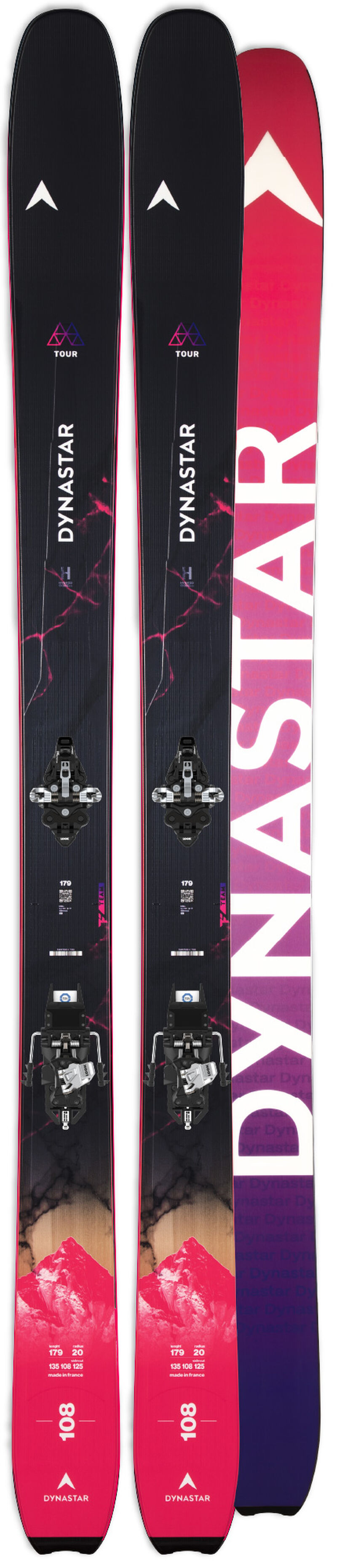 Dynastar | Lange Unisex's skis M-TOUR 108 F-TEAM OPEN multicolor