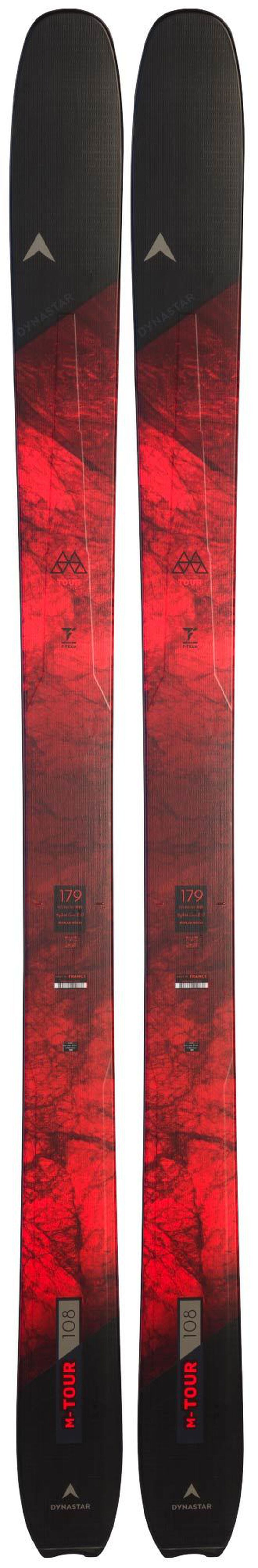 Dynastar | Lange Skis de randonnée unisexe M-Tour 108 F-Team Open red