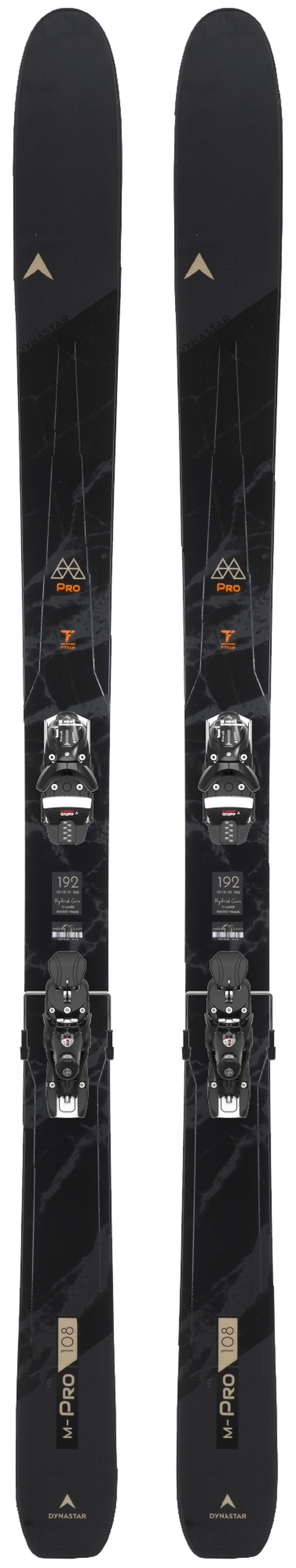 Dynastar | Lange Unisex Freeride skis M-Pro 108 F-Team 192 Open black