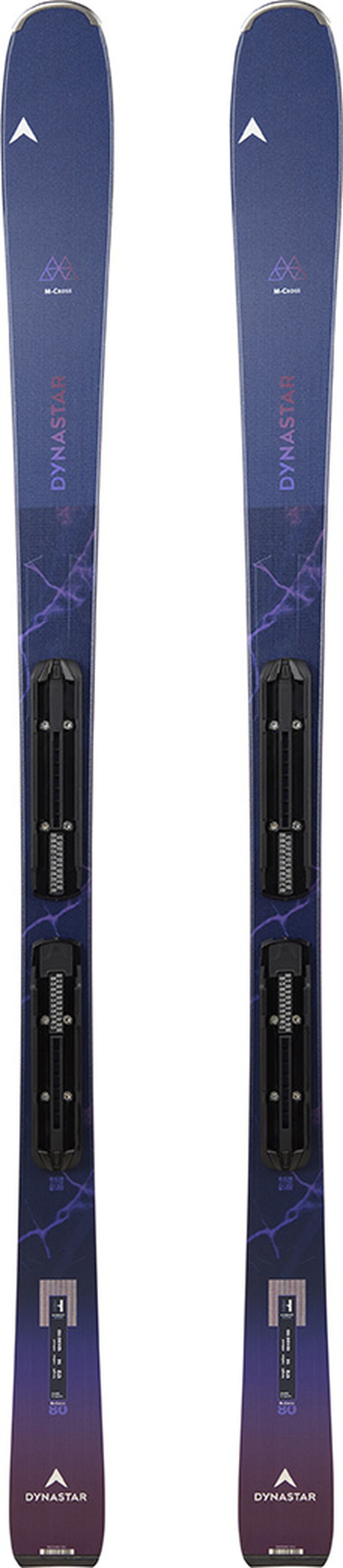 Dynastar | Lange Unisex all mountain skis M-Cross 80 Xpress multicolor
