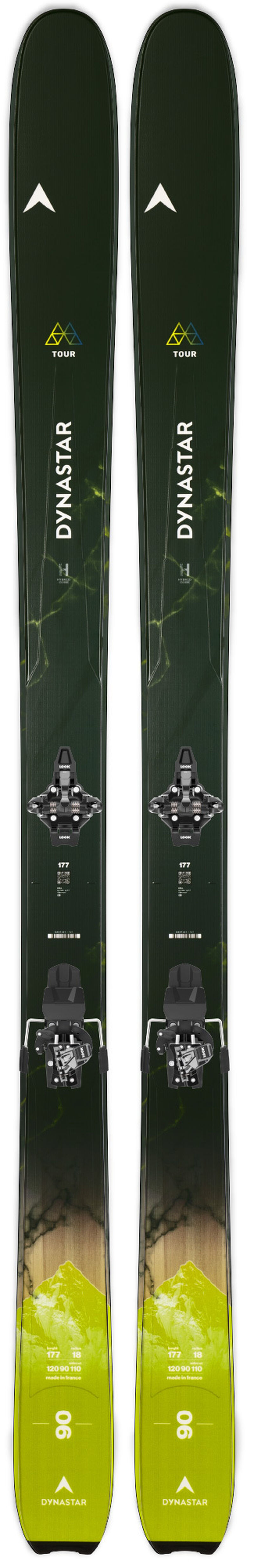 Dynastar | Lange Unisex's M-TOUR 90 OPEN Skis Multicolor