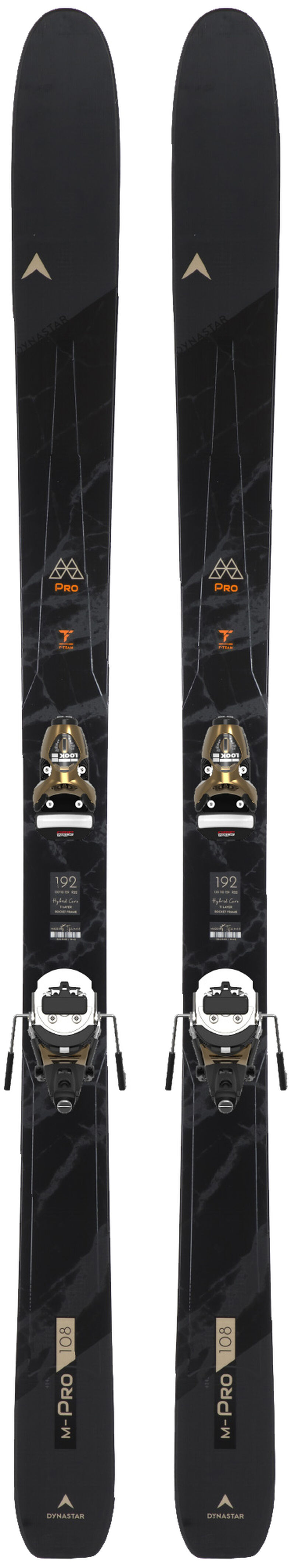 Dynastar | Lange Freeride-Skier Unisex M-Pro 108 F-Team 182 Open black