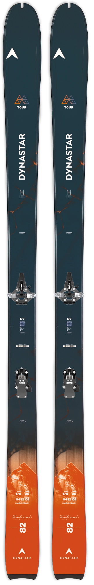Dynastar | Lange Unisex-Ski M-VERTICAL 82 OPEN